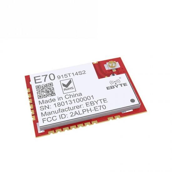 E70-915T14S2 CC1310 915MHz 14dBm 1500m SOC Small Size Wireless Transmitter and Receiver RF Module E70-915T14S2 CC1310 915MHz 14dBm 1500m SOC Small Size Wireless Transmitter and Receiver RF Module