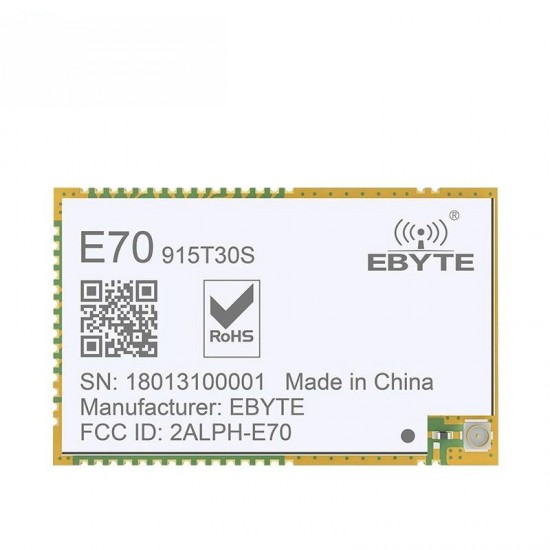 E70-915T30S CC1310 1W SoC SMD UART 915MHz IPX Interference Transceiver Wireless Receiver RF Module