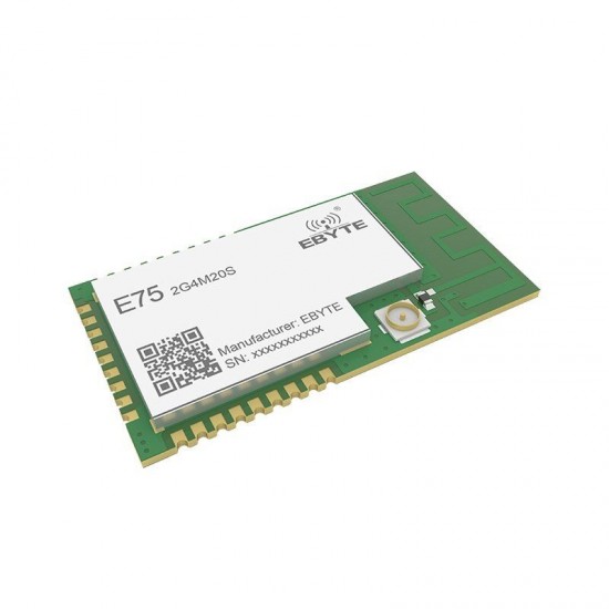 E75-2G4M20S JN5168 IEEE802.15.4 ISM 2.4GHz 1000m Long Range 20dBm Wireless IOT Module for ZigBee E75-2G4M20S JN5168 IEEE802.15.4 ISM 2.4GHz 1000m Long Range 20dBm Wireless IOT Module for ZigBee