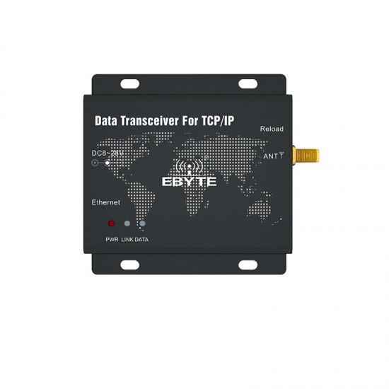 E90-DTU(230SL22-ETH) RJ45 Ethernet New SX1262 SX1268 22dBm 230MHz TCP UDP Serial Port Wireless Transceiver Modem Transparent Transmission Module