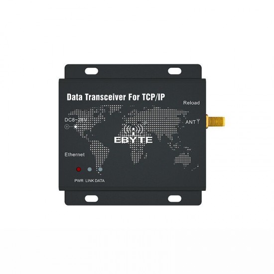 E90-DTU(400SL22-ETH) SX1262 SX1268 22dbm Ethernet Wireless Digital Radio Transceiver Long Distance Transparent Transmission