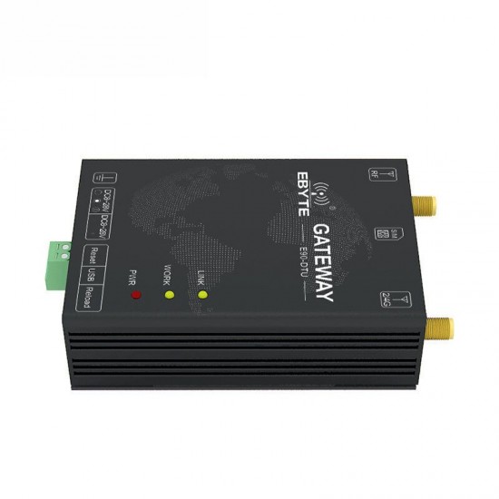 E90-DTU(400SL30-4G) 10km 4G Wireless Transceiver RS232/RS4845 433mhz Modem Modules IOT Solution 4G LTE DTU for Industrial