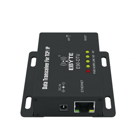 E90-DTU(433C30E) Ethernet to Radio Transmission Small Size 433MHz 1W Modbus RTU Gateway TCP IP Wireless Transceiver IOT Module