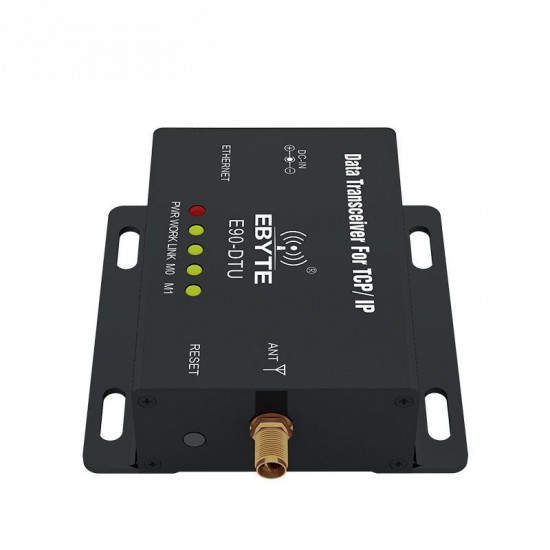 E90-DTU(433L30E) SX1278 8km DTU RJ45 Ethernet Interface Wireless Transceiver Terminal 433mhz IOT Gateway Module E90-DTU(433L30E) SX1278 8km DTU RJ45 Ethernet Interface Wireless Transceiver Terminal 433mhz IOT Gateway Module