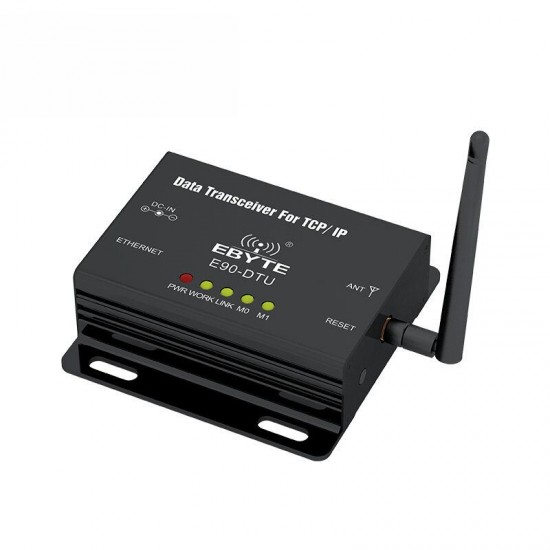 E90-DTU(433L30E) SX1278 8km DTU RJ45 Ethernet Interface Wireless Transceiver Terminal 433mhz IOT Gateway Module E90-DTU(433L30E) SX1278 8km DTU RJ45 Ethernet Interface Wireless Transceiver Terminal 433mhz IOT Gateway Module
