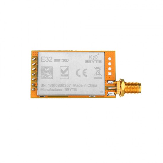 868MHz SX1276 SX1278 Wireless Transmitter and Receiver RF Module E32-868T30D 8000M Long Range 1W UART Transceiver rf Module