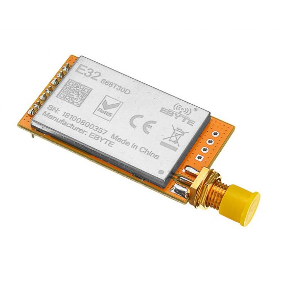 868MHz SX1276 SX1278 Wireless Transmitter and Receiver RF Module E32-868T30D 8000M Long Range 1W UART Transceiver rf Module