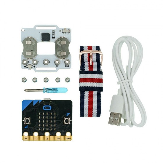 Educational DIY Programming Micro:bit Smart Coding Kit Watch Wearable Device Fit for Scratch 3.0 with Extension Baord Educational DIY Programming Micro:bit Smart Coding Kit Watch Wearable Device Fit for Scratch 3.0 with Extension Baord