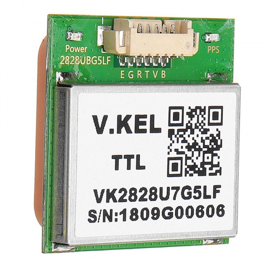 1-5Hz VK2828U7G5LF TTL GPS Module With Antenna 1-5Hz With EEPROM