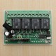 12V 4CH Channel 433Mhz Wireless Remote Control Switch Transceiver Receiver Module
