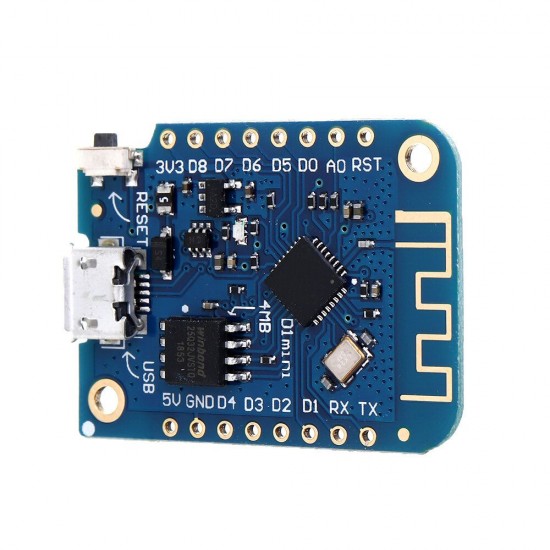 D1 Mini V3.0.0 WIFI Internet Of Things Development Board Based ESP8266 4MB MicroPython Nodemcu