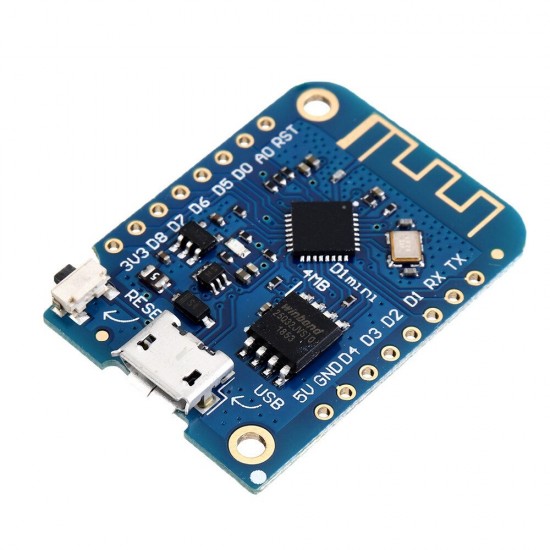 D1 Mini V3.0.0 WIFI Internet Of Things Development Board Based ESP8266 4MB MicroPython Nodemcu