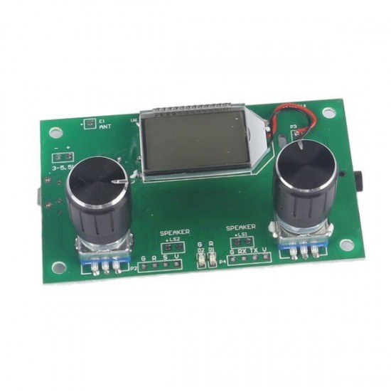 DSP & PLL Digital Stereo FM Radio Receiver Module 87-108MHz With Serial Control