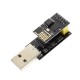 ESP8266 ESP01 WIFI Transceiver Wireless Module + USB To ESP8266 Serial Adapter Wireless WIFI Develoment Board