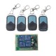 HCS301 433MHz Rolling Code Remote Control Switch Wireless Power Supply Relay Receiver Module