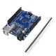 Handle Control Automatic 3 Channel Ultrasonic Obstacle Avoidance Kit Smart Robot Tank Car Chassis UNO R3 Motor Driver Board Kit