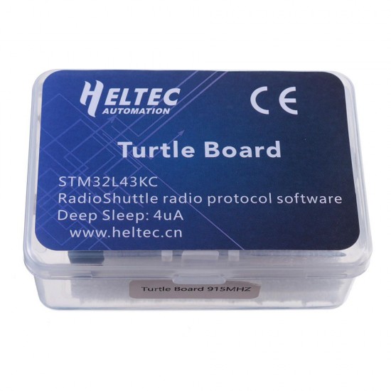 Ultra-low Power Turtle Board STM32L432KC SX1276 LoRaWAN Supports LoRaWAN MQTT Single Channel Wireless Module