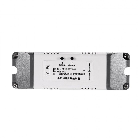 LCWSS-2-D5RF 433MHz Ewelink Voice Control Mobile Phone APP Remote Control Two-way WiFi Switch Module DC5-80V LCWSS-2-D5RF 433MHz Ewelink Voice Control Mobile Phone APP Remote Control Two-way WiFi Switch Module DC5-80V