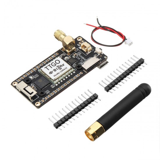 V2.1 868Mhz ESP32 OLED 0.96 Inch SD Card bluetooth WIFI Wireless Module ESP-32 SMA IP5306