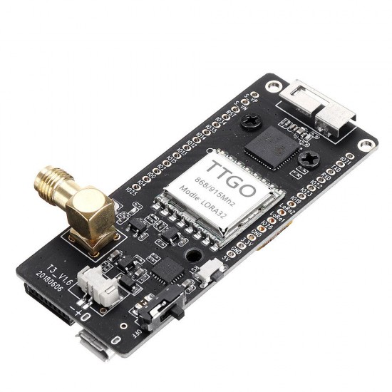 V2.1 ESP32 433MHz/868MHz/915MHz OLED 0.96 Inch SD Card bluetooth WIFI Wireless Module SMA IP5306