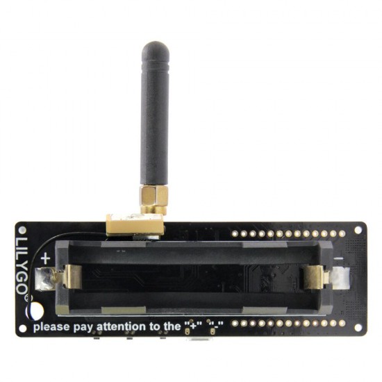V1.1 SX1262 868Mhz ESP32 WiFi Wireless Bluetooth Module GPS NEO-6M SMA 32 18650 Battery Holder V1.1 SX1262 868Mhz ESP32 WiFi Wireless Bluetooth Module GPS NEO-6M SMA 32 18650 Battery Holder