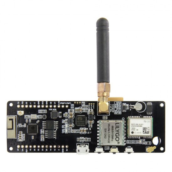 V1.1 SX1262 868Mhz ESP32 WiFi Wireless Bluetooth Module GPS NEO-6M SMA 32 18650 Battery Holder