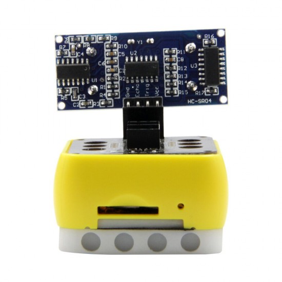 T-Bot ESP32 Main Chip T-Block With HC-SR04 Module Programmable Hardware MINI Trolley T-Bot ESP32 Main Chip T-Block With HC-SR04 Module Programmable Hardware MINI Trolley