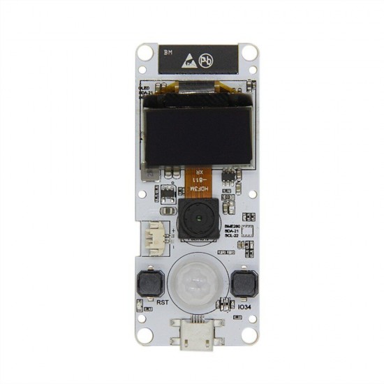 T-Camera ESP32 WROVER with PSRAM Camera Module OV2640 Camera 0.96 Inch OLED T-Camera ESP32 WROVER with PSRAM Camera Module OV2640 Camera 0.96 Inch OLED