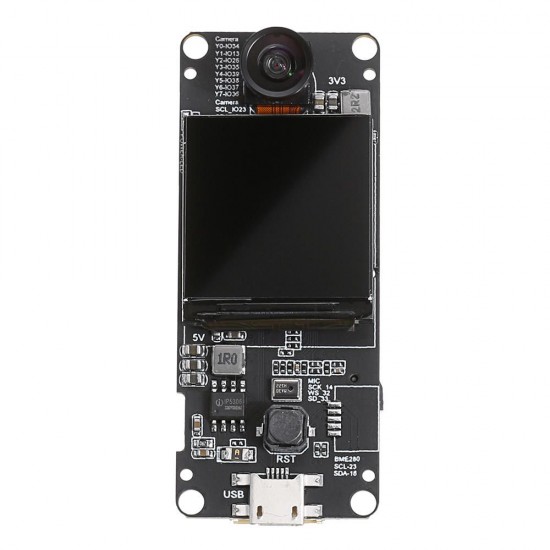 T-Camera Plus ESP32-DOWDQ6 8MB SPRAM OV2640 Camera Module 1.3 Inch Display With WiFi bluetooth Board T-Camera Plus ESP32-DOWDQ6 8MB SPRAM OV2640 Camera Module 1.3 Inch Display With WiFi bluetooth Board