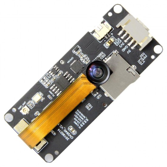 T-Camera Plus Line Extension Version ESP32-DOWDQ6 8MB SPRAM OV2640 Camera Module 1.3 Inch Display With WiFi bluetooth Board