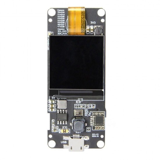 T-Camera Plus Line MPU6050 Extension Normal Version ESP32-DOWDQ6 8MB SPRAM OV2640 Camera Module 1.3 Inch Display With WiFi bluetooth Board T-Camera Plus Line MPU6050 Extension Normal Version ESP32-DOWDQ6 8MB SPRAM OV2640 Camera Module 1.3 Inch Display With WiFi bluetooth Board
