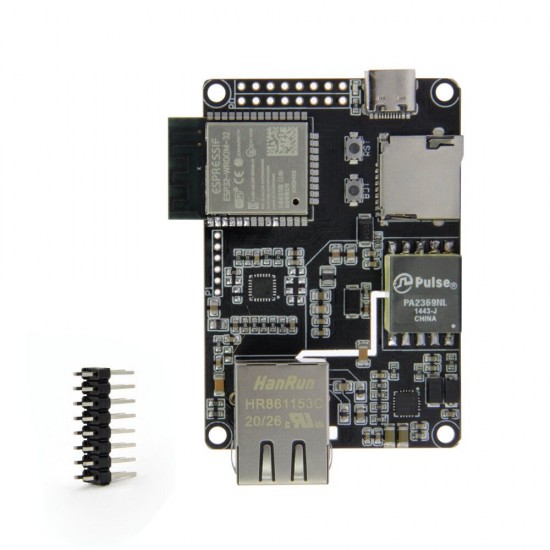 T-Internet-POE ESP32-WROOM LAN8720A Chip Ethernet Adapter And Downloader Expansion Board Programmable Hardware T-Internet-POE ESP32-WROOM LAN8720A Chip Ethernet Adapter And Downloader Expansion Board Programmable Hardware