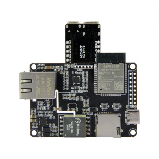 T-Internet-POE ESP32-WROOM LAN8720A Chip Ethernet Adapter And Downloader Expansion Board Programmable Hardware T-Internet-POE ESP32-WROOM LAN8720A Chip Ethernet Adapter And Downloader Expansion Board Programmable Hardware