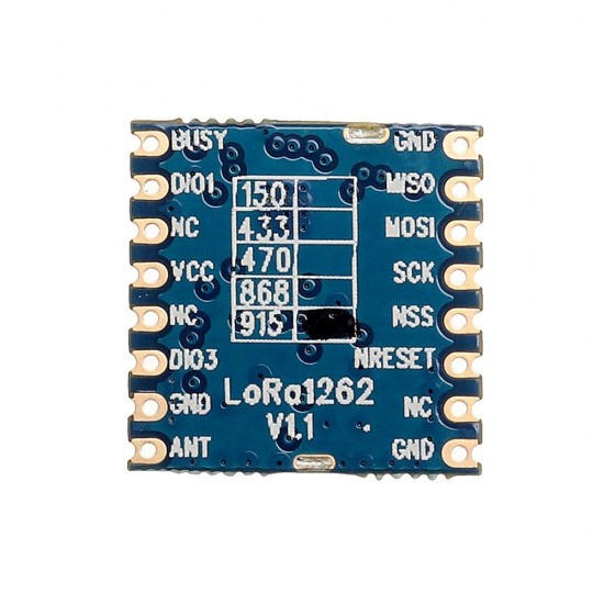 LoRa1262 160mW SX1262 Wireless Remote Module Low Power Consumption TCXO Crystal LoRa1262 160mW SX1262 Wireless Remote Module Low Power Consumption TCXO Crystal