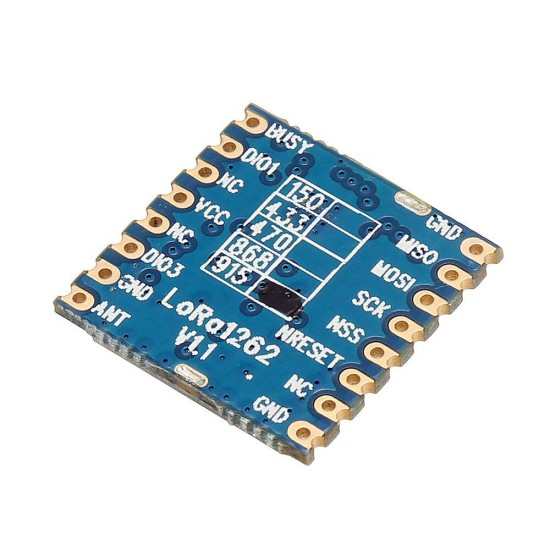 LoRa1262 160mW SX1262 Wireless Remote Module Low Power Consumption TCXO Crystal LoRa1262 160mW SX1262 Wireless Remote Module Low Power Consumption TCXO Crystal