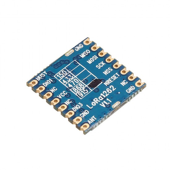 LoRa1262 160mW SX1262 Wireless Remote Module Low Power Consumption TCXO Crystal LoRa1262 160mW SX1262 Wireless Remote Module Low Power Consumption TCXO Crystal