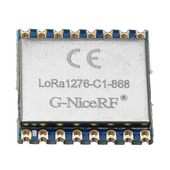 LoRa1276-C1 SX1276 868MHz Module Remote Spread Wireless Module 20dBm 100mW 3-5KM LoRa1276-C1 SX1276 868MHz Module Remote Spread Wireless Module 20dBm 100mW 3-5KM