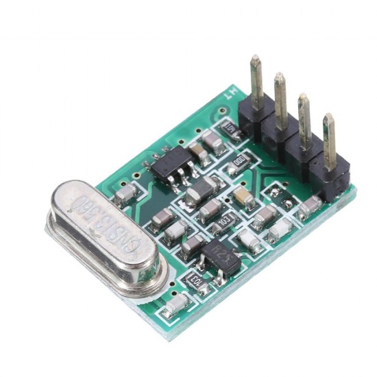 Low Voltage High Performance Transmitting Module 315MHz/433MHz TX8 DC1.8V-3.6V ASK TTL Super Heterodyne Wireless Module