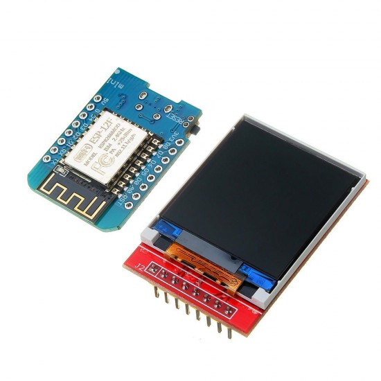 Mini D1 ESP-12F N ESP8266 Development Board + 1.44 inch TFT LCD Screen Module with DuPont Line Mini D1 ESP-12F N ESP8266 Development Board + 1.44 inch TFT LCD Screen Module with DuPont Line