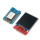 Mini D1 ESP-12F N ESP8266 Development Board + 1.44 inch TFT LCD Screen Module with DuPont Line