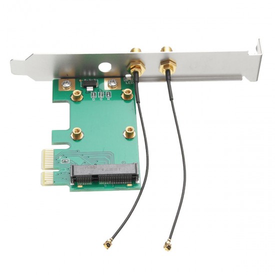 Mini WiFi 802.11n PCI-E To PCI-E Wireless Adapter Convert Card Mini WiFi 802.11n PCI-E To PCI-E Wireless Adapter Convert Card