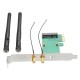 Mini WiFi 802.11n PCI-E To PCI-E Wireless Adapter Convert Card