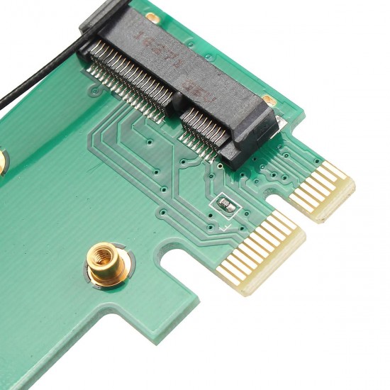 Mini WiFi 802.11n PCI-E To PCI-E Wireless Adapter Convert Card Mini WiFi 802.11n PCI-E To PCI-E Wireless Adapter Convert Card