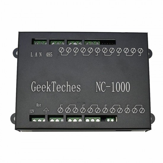 NC-1000 Ethernet RJ45 TCP/IP Remote Control Board with 8 Channels Relay Integrated AC250V 485 Networking Controller DC 7-24V NC-1000 Ethernet RJ45 TCP/IP Remote Control Board with 8 Channels Relay Integrated AC250V 485 Networking Controller DC 7-24V