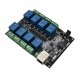 NC-1000 Ethernet RJ45 TCP/IP Remote Control Board with 8 Channels Relay Integrated AC250V 485 Networking Controller DC 7-24V NC-1000 Ethernet RJ45 TCP/IP Remote Control Board with 8 Channels Relay Integrated AC250V 485 Networking Controller DC 7-24V
