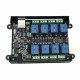 NC-1000 Ethernet RJ45 TCP/IP Remote Control Board with 8 Channels Relay Integrated AC250V 485 Networking Controller DC 7-24V NC-1000 Ethernet RJ45 TCP/IP Remote Control Board with 8 Channels Relay Integrated AC250V 485 Networking Controller DC 7-24V