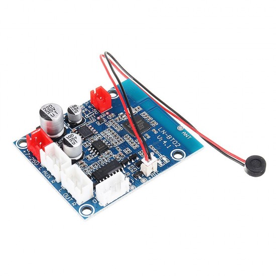 NE5532 Wireless Stereo Sound Module Bluetooth 4.0 Audio Receiver Board Wide Voltage Conversion OP AMP for Car Phone NE5532 Wireless Stereo Sound Module Bluetooth 4.0 Audio Receiver Board Wide Voltage Conversion OP AMP for Car Phone