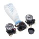 OV5647 Fisheye Wide-angle Night Vision Camera 500W Pixel 1080P Module Support For Raspberry PI 4B/3B+ OV5647 Fisheye Wide-angle Night Vision Camera 500W Pixel 1080P Module Support For Raspberry PI 4B/3B+