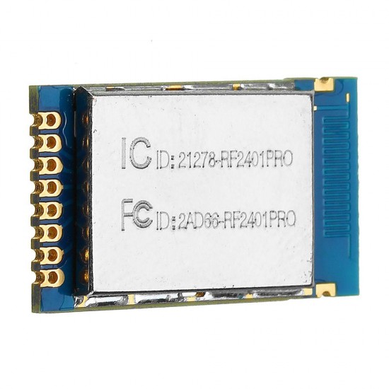 RF2401PRO FCC 2.4G Wireless Transceiver Module For Wireless Remote Control Smart Home RF2401PRO FCC 2.4G Wireless Transceiver Module For Wireless Remote Control Smart Home