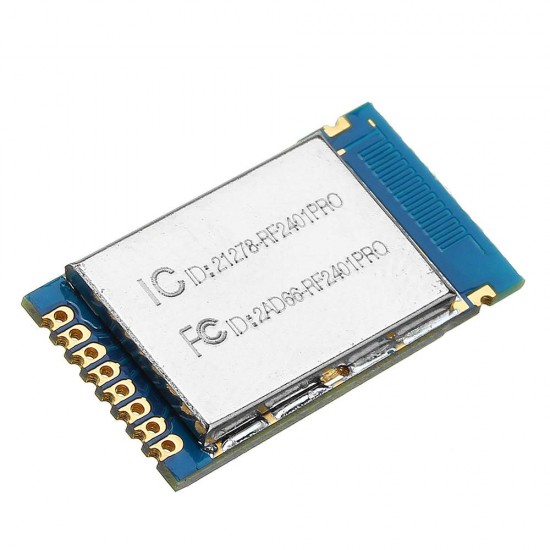 RF2401PRO FCC 2.4G Wireless Transceiver Module For Wireless Remote Control Smart Home RF2401PRO FCC 2.4G Wireless Transceiver Module For Wireless Remote Control Smart Home